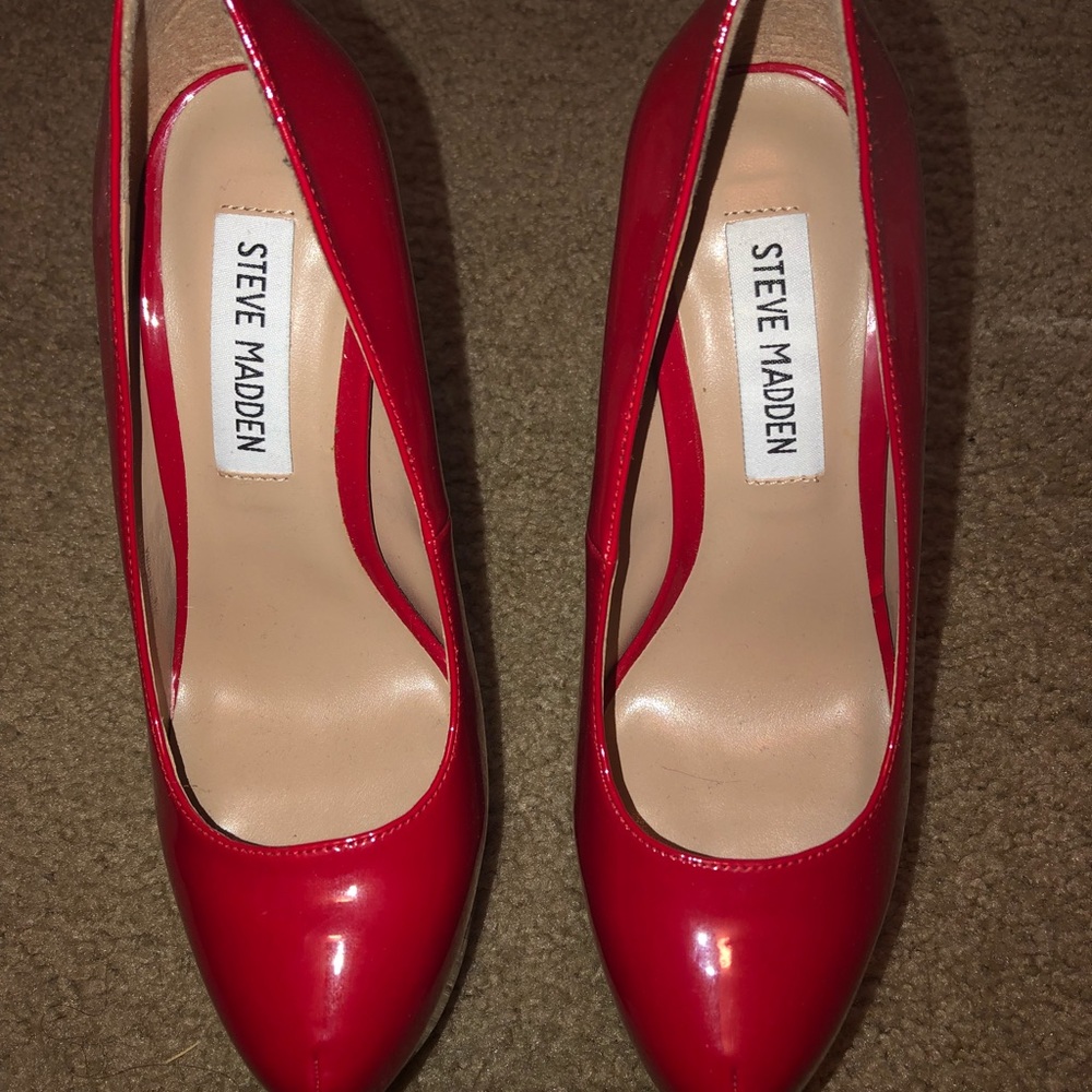 Steve Madden Red Stilettos